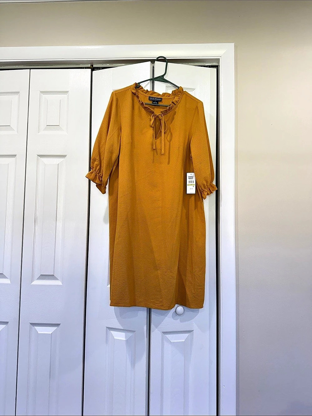 Jessica Howard Mini Dress in Yellow Size 14 NWT